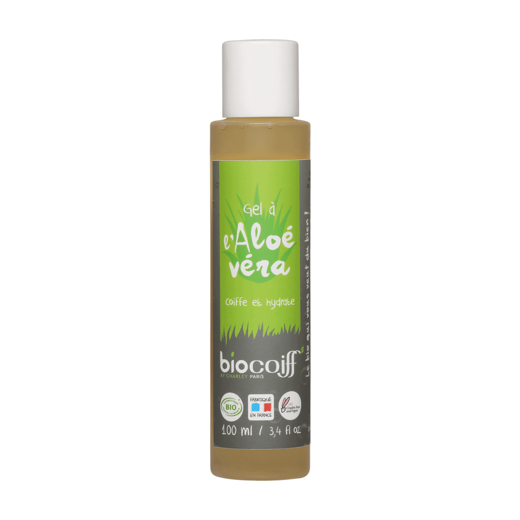 Gel Aloe Vera Bio Hydratant et Coiffant - Fixation Ultra Naturelle 100ml